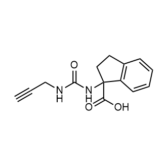 1-(3-(Prop-2-yn-1-yl)ureido)-2,3-dihydro-1H-indene-1-carboxylic acid|CS-0934925