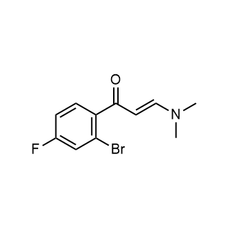 (E)-1-(2-Bromo-4-fluorophenyl)-3-(dimethylamino)prop-2-en-1-one|CS-0935020
