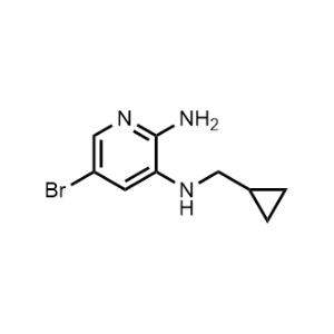 5-Bromo-N3-(cyclopropylmethyl)pyridine-2,3-diamine|CS-0935091