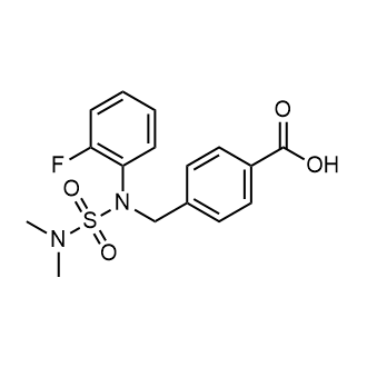 4-(((N,N-Dimethylsulfamoyl)(2-fluorophenyl)amino)methyl)benzoic acid|CS-0935141