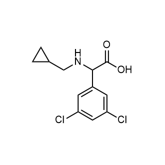 2-((Cyclopropylmethyl)amino)-2-(3,5-dichlorophenyl)acetic acid|CS-0935575