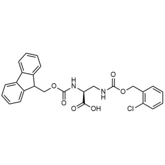 (S)-2-((((9H-Fluoren-9-yl)methoxy)carbonyl)amino)-3-((((2-chlorobenzyl)oxy)carbonyl)amino)propanoic acid|CS-0935618