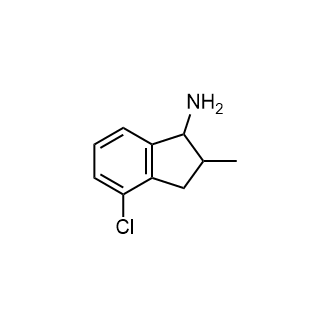 4-Chloro-2-methyl-2,3-dihydro-1H-inden-1-amine|CS-0935745