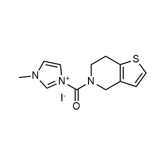 1-Methyl-3-(4,5,6,7-tetrahydrothieno[3,2-c]pyridine-5-carbonyl)-1H-imidazol-3-ium iodide|CS-0935771