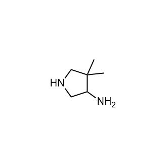 4,4-Dimethylpyrrolidin-3-amine|CS-0936039