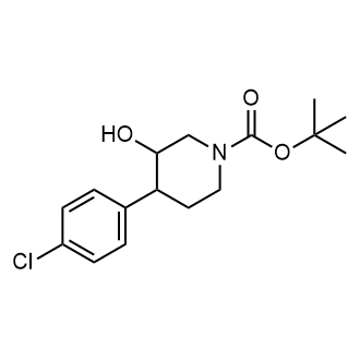 Tert-butyl 4-(4-chlorophenyl)-3-hydroxypiperidine-1-carboxylate|CS-0936059