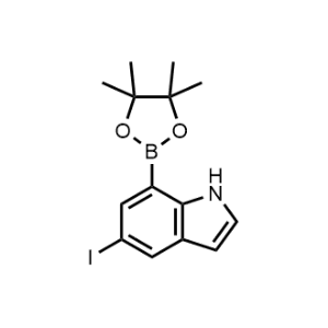 5-Iodo-7-(4,4,5,5-tetramethyl-1,3,2-dioxaborolan-2-yl)-1H-indole|CS-0936901