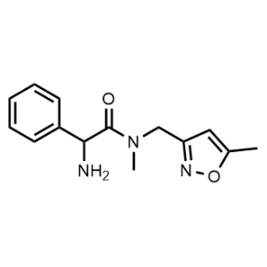 2-Amino-N-methyl-N-((5-methylisoxazol-3-yl)methyl)-2-phenylacetamide|CS-0936941