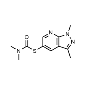 S-(1,3-Dimethyl-1H-pyrazolo[3,4-b]pyridin-5-yl) dimethylcarbamothioate|CS-0937252