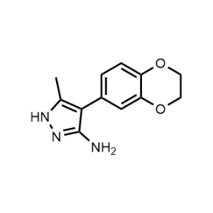 4-(2,3-Dihydrobenzo[b][1,4]dioxin-6-yl)-5-methyl-1H-pyrazol-3-amine|CS-0937265