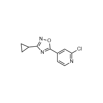 5-(2-Chloropyridin-4-yl)-3-cyclopropyl-1,2,4-oxadiazole|CS-0937333