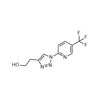 2-(1-(5-(Trifluoromethyl)pyridin-2-yl)-1H-1,2,3-triazol-4-yl)ethan-1-ol|CS-0937344