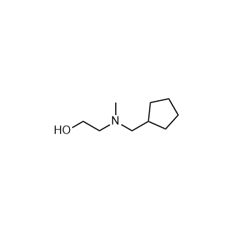 2-((Cyclopentylmethyl)(methyl)amino)ethan-1-ol|CS-0937531