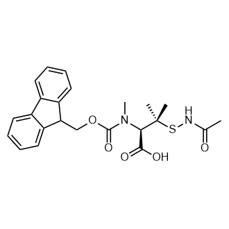 (R)-2-((((9H-Fluoren-9-yl)methoxy)carbonyl)(methyl)amino)-3-(acetamidothio)-3-methylbutanoic acid|CS-0937538