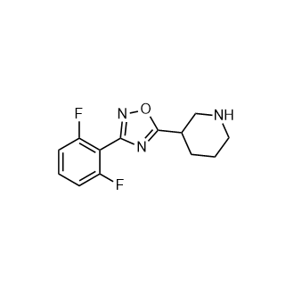 3-(2,6-Difluorophenyl)-5-(piperidin-3-yl)-1,2,4-oxadiazole|CS-0937553