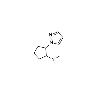 N-Methyl-2-(1H-pyrazol-1-yl)cyclopentan-1-amine|CS-0937740