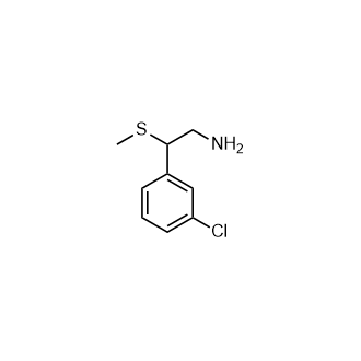 2-(3-Chlorophenyl)-2-(methylthio)ethan-1-amine|CS-0937839