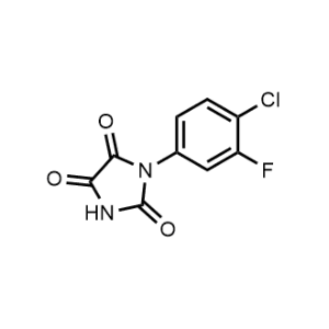 1-(4-Chloro-3-fluorophenyl)imidazolidine-2,4,5-trione|CS-0937989