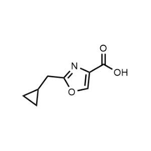 2-(Cyclopropylmethyl)oxazole-4-carboxylic acid|CS-0937999