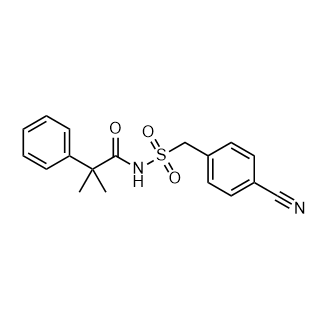 N-((4-Cyanobenzyl)sulfonyl)-2-methyl-2-phenylpropanamide|CS-0938368