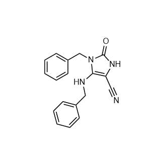 1-Benzyl-5-(benzylamino)-2-oxo-2,3-dihydro-1H-imidazole-4-carbonitrile|CS-0938572