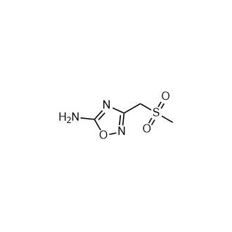 3-((Methylsulfonyl)methyl)-1,2,4-oxadiazol-5-amine|CS-0938826