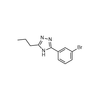 3-(3-Bromophenyl)-5-propyl-4H-1,2,4-triazole|CS-0938859