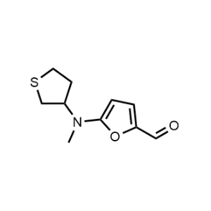 5-(Methyl(tetrahydrothiophen-3-yl)amino)furan-2-carbaldehyde|CS-0939023