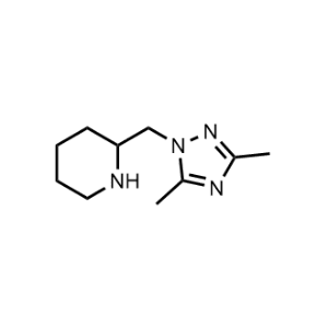 2-((3,5-Dimethyl-1H-1,2,4-triazol-1-yl)methyl)piperidine|CS-0939036