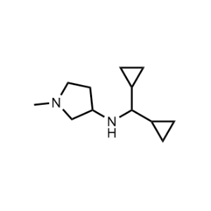 N-(Dicyclopropylmethyl)-1-methylpyrrolidin-3-amine|CS-0939074