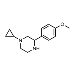 1-Cyclopropyl-3-(4-methoxyphenyl)piperazine|CS-0939114