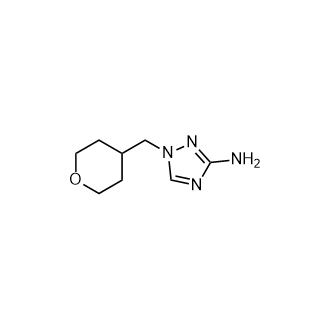1-((Tetrahydro-2H-pyran-4-yl)methyl)-1H-1,2,4-triazol-3-amine|CS-0939161