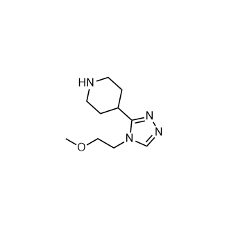 4-(4-(2-Methoxyethyl)-4H-1,2,4-triazol-3-yl)piperidine|CS-0939182