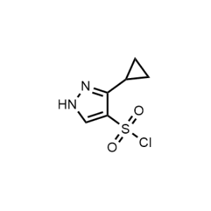 3-Cyclopropyl-1H-pyrazole-4-sulfonyl chloride|CS-0939246