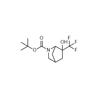 Tert-butyl 6-hydroxy-6-(trifluoromethyl)-2-azabicyclo[2.2.1]heptane-2-carboxylate|CS-0939505