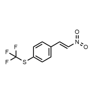 (4-(2-Nitrovinyl)phenyl)(trifluoromethyl)sulfane|CS-0939551
