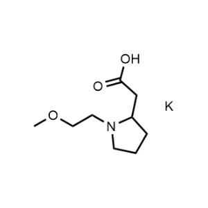 2-(1-(2-Methoxyethyl)pyrrolidin-2-yl)acetic acid, potassium salt|CS-0939734