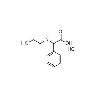 2-((2-Hydroxyethyl)(methyl)amino)-2-phenylacetic acid hydrochloride|CS-0939743