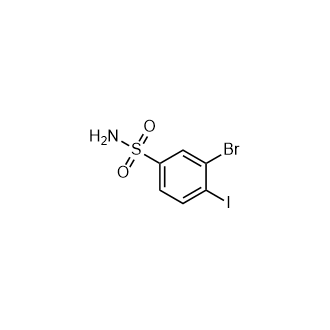 3-Bromo-4-iodobenzenesulfonamide|CS-0939941