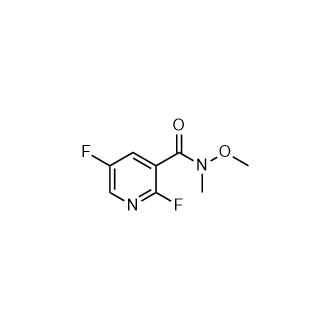 2,5-Difluoro-N-methoxy-N-methylnicotinamide|CS-0940081