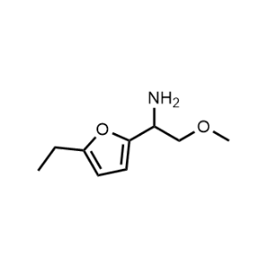 1-(5-Ethylfuran-2-yl)-2-methoxyethan-1-amine|CS-0940341