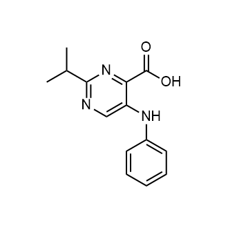 2-Isopropyl-5-(phenylamino)pyrimidine-4-carboxylic acid|CS-0940569
