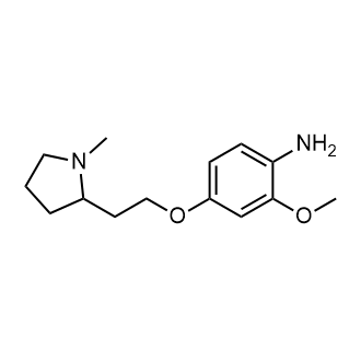2-Methoxy-4-(2-(1-methylpyrrolidin-2-yl)ethoxy)aniline|CS-0940578