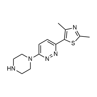 2,4-Dimethyl-5-(6-(piperazin-1-yl)pyridazin-3-yl)thiazole|CS-0940641