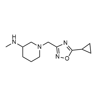 1-((5-Cyclopropyl-1,2,4-oxadiazol-3-yl)methyl)-N-methylpiperidin-3-amine|CS-0940671