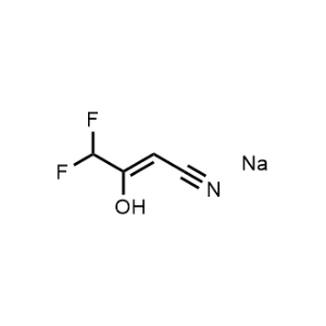 4,4-Difluoro-3-hydroxybut-2-enenitrile, sodium salt|CS-0940761