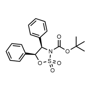 Tert-butyl (4R,5S)-4,5-diphenyl-1,2,3-oxathiazolidine-3-carboxylate 2,2-dioxide|CS-0940777