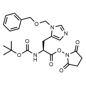 (S)-[2-[(2,5-dioxo-1-pyrrolidinyl)oxy]-2-oxo-1-[[1-[(phenylmethoxy)methyl]-1H-imidazol-5-yl]methyl]ethyl]-Carbamic acid, 1,1-dimethylethyl ester|CS-0940803