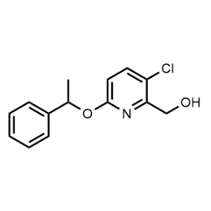(3-Chloro-6-(1-phenylethoxy)pyridin-2-yl)methanol|CS-0940826
