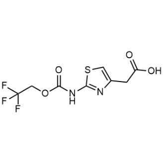 2-(2-(((2,2,2-Trifluoroethoxy)carbonyl)amino)thiazol-4-yl)acetic acid|CS-0941010
